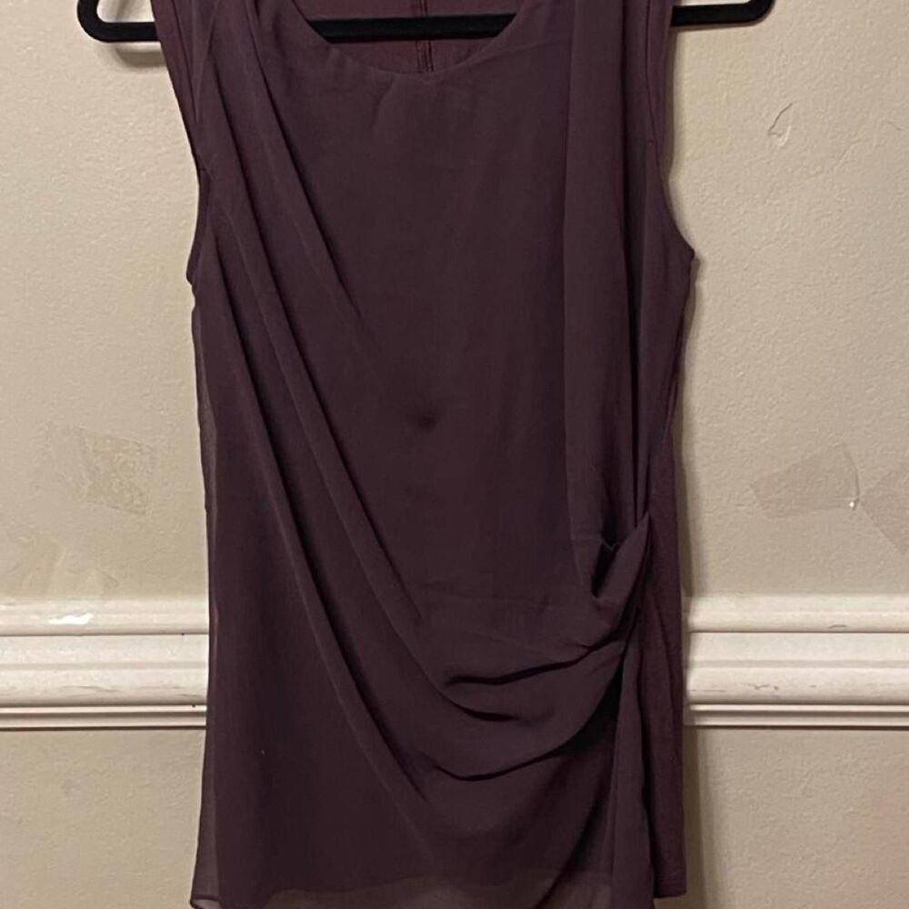 Simply-vera-vera-wang Women's Purple and Burgundy Blouse